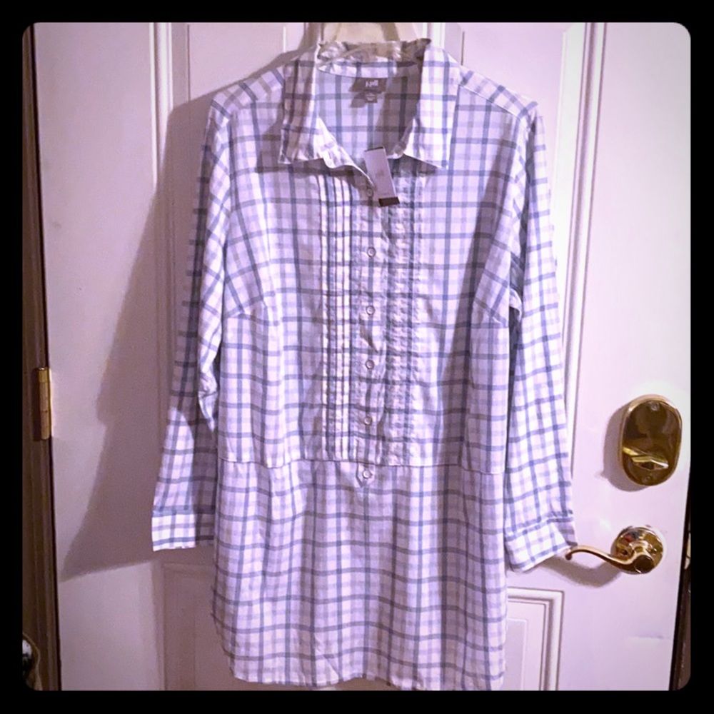 J. Jill 3/4 button down Tunic
